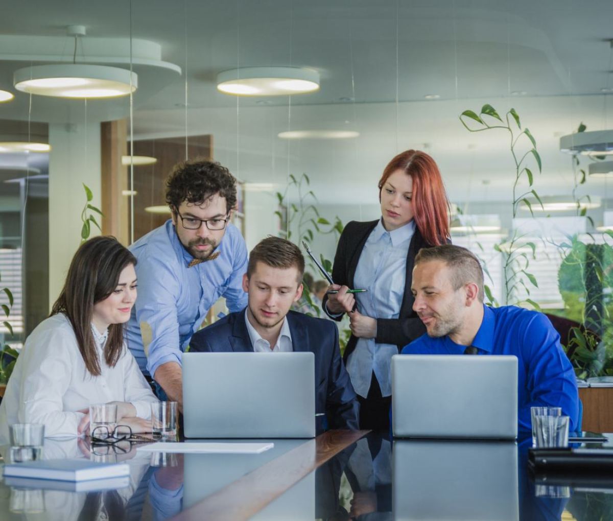 The Tech Promotions team collaborating